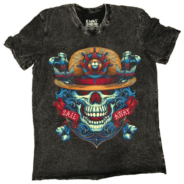 One Piece - Vintage washed - Tie Dye póló