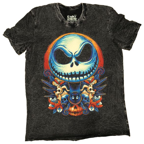 Nightmare before Christmas - Jack Skellington - Vintage washed - Tie Dye póló