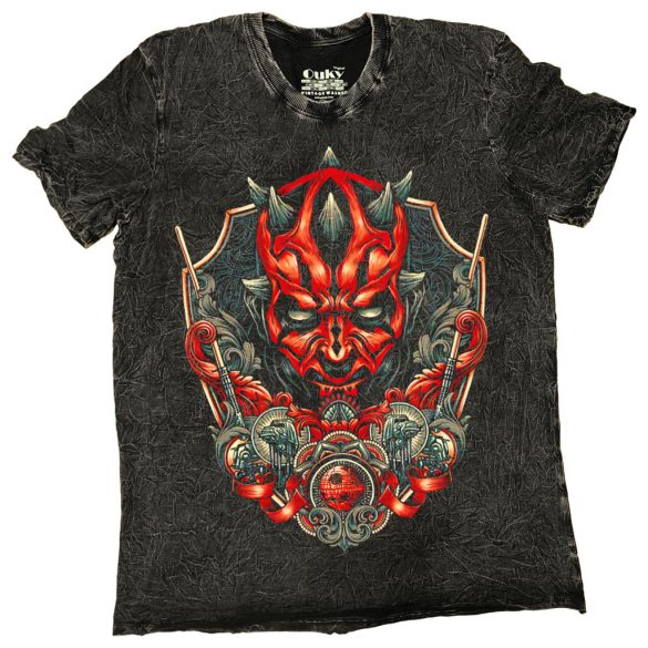 Darth Maul Sith Lord  - Vintage washed - Tie Dye póló