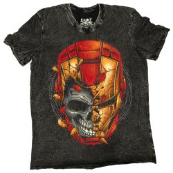 Iron Man Skull2 - Vintage washed - Tie Dye póló