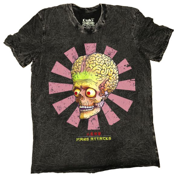 Mars Attack - Vintage washed - Tie Dye póló