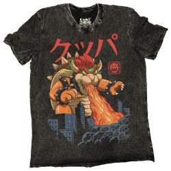 Super Mario Bowser - Vintage washed - Tie Dye póló
