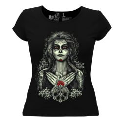 Santa Muerte - Női póló 