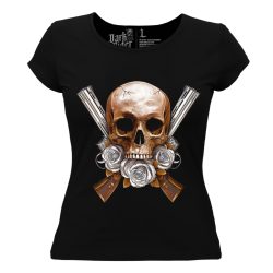 Skull & Gun's - Női póló 